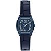 Fossil Harlow Donna Orologio 27MM in Acciaio Inossidabile Blu, ES5481