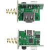 Uxsjakjsd Scheda Driver Batteria al Litio da 20W per Batterie 18650/26650, Accessori per Torce Elettriche con Doppia Funzione di Protezione, Interfaccia di Ingresso Type-C USB 5V 1A.