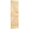 vidaXL Deur NARVIK 70 x 210 cm Massief Grenenhout (Niet-Behandeld)