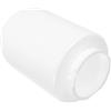 Holibanna Paralume da Esterno per Lampione da Giardino in Plastico Bianco, Copertura Decorativa Resistente alle Intemperie, Stile Semplice Elegante per Ambienti Esterni