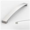 Amerdeco 10 pezzi Maniglie per Mobili Nichel Satinato da Cucina Distanza fori 192mm Maniglie cucina armadietti in maniglie cucina per maniglie cassetti UK0021