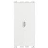 Vimar 19108.B Arké Pulsante 1 polo NO, 10A, assiale illuminabile, bianco