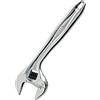 USAG U02940013 Chiave a rullino con Regolazione Rapida (Lunghezza 200 mm), Cromato