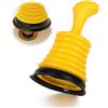 APOMOONS Stantuffo per Lavello Stura Lavandini e Scarichi Mini Stantuffo Lavandino del Bagno Stantuffi Stantuffo per Casa Detergente per Lavello per Tubi per Bagno Doccia e Cucina