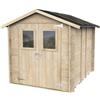 Alce Casetta da giardino in legno Bh19 Hobby 198x248 cm