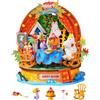 Rolife Casa in Miniatura Festa Giardino Snorkmaiden, Casa delle Bambole in Legno Valle dei Moomin, Adatto ai Principianti, Regalo per Natale, Modello Antistress per Adulti, 1,5 ore