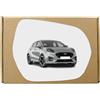 GAPlus Specchietto retrovisore compatibile con Ford Puma 2019-2024, adesivo destro, lato destro