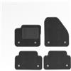 Mats4all Set di tappetini auto Compatibile con Jaguar E-Pace 2017-> (X540) | Antiscivolo | Con rinforzo | 4 pezzi | Tappetini per auto | Set di tappetini