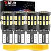 KATUR Lampadine LED W5W Canbus senza Errori, 6000K Bianco Xeno 12V-24V Lampadine T10 194 168 LED Per Targa Illuminazione Domo Porta Mappa Auto, 4pcs