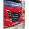 LZBBD Applicazione angolare per griglia in acciaio inossidabile lucidato a specchio, compatibile con Iveco S-Way