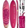 Skatinger SUP SKATINGER Prana Meteor Red 350x89x15 cm (11'6'') tavola da yoga