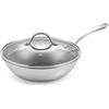 Tescoma Wok Steelcraft Con Coperchio Ø 28 Cm