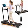 Funlife Tapis roulant pieghevole FunLife F3, walking pad silenzioso da 1 a 10 km/h con motore brushless, inclinazione fino al 7%, corda di sicurezza e sistema a doppia maniglia, capacità massima di carico: 120 kg