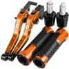 Generic Freni a Tamburo per Moto, Leve Freno e Frizione per Moto, manopole per Manubrio per Kawasaki ZX7RR 1989-2003, Leve con Serbatoio robuste
