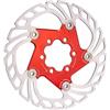 OAUWYUBA Otore flottante per Freno a Disco per Bicicletta 6 bulloni 203mm 180mm 160mm Acciaio ad Alta Resistenza Adatto a pastiglia per Bici da Strada MTB(180mm Black)