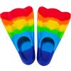 Générique Swimming Fine Kids Bright Rainbow - Training Fine BodyboardingFins | Comfortable Kids Snorkel Slim Short Youth Swim Fine for Children Boys Girls Lap Swimming