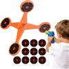 Generic Tiro Rotante - Acciaio Alleato 9,5 Cm Altezza 0,2/0,4 Cm Spessore | Cibl Reset Pistola Ad Aria Compressa Con Ritorno Automatico, Ripristino Rapido | Tiro