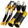 Generic Freni a Tamburo per Moto, Leve Freno e Frizione per Moto, manopole per Manubrio per Honda RVT1000SP 2000-2006, Leve con Serbatoio robuste
