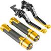 Generic Freni a Tamburo per Moto Honda per CB1000R per NERSPORTCAFE 2018-2020 Leve Freno e Frizione per Moto Manopole Manubrio Leve Serbatoio robuste