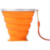 ZythrXLate Bicchiere Acciaio Inox Pieghevole Tazza da campeggio pieghevole in silicone