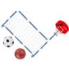 KIOALXZ Attrezzatura portatile per l'allenamento con canestro da basket che anticipa molti divertenti giochi sportivi per bambini. I bambini possono
