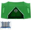 Generico Copertura Superiore Per Trampolino Multiuso Per Tettoia Impermeabile | Traspirante Per Trampolino Outdoor Giardino Patio Prato Piscina Ombra Pioggia Tenda Tutte Stagioni
