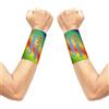 ＨＡＯＡＮＧＺＨＥ Polsiera Personalizzata con Foto - Supporto per Polso Personalizzabile con Immagine, Logo o Testo - Fascia Elastica a Compressione per Donna e Uomo - Idea Regalo Personalizzata