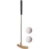 Generic Mini putter da golf antiruggine, accessorio da golf a 2 vie