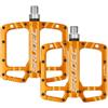 Generico Aluminum Bike Pedals - 3 Sealed Bearings | 3 Bearing Pedals | Mountain Road Bike 12.6x11x2.4cmfor Cycling Commuting Touring Training Outdoor Fitness Women Urban Daily Exercise Active