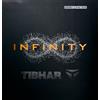 Tibhar Infinity MX-S - Rivestimento per ping pong (Max, rosso)