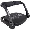 Gymflex Ab Core Trainer con bande di resistenza, macchina per allenamento addominale con corde, attrezzatura fitness per palestra a casa, per l'allenamento della forza del core, blu (nero)