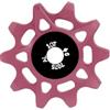 NEWFT Puleggia per deragliatore posteriore per biciclette, con boccole, cambio rapido di biciclette, deragliatori, pulegge, accessori per ciclismo, ruote guida in ceramica con denti positivi e