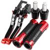 Generic Freni a Tamburo per Moto, Leve Freno e Frizione Regolabili, estensibili e Pieghevoli, manopole per Manubrio per Ducati 916 Fino al 1998, Leve con Serbatoio robuste