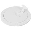 Ciieeo Coperchio Portello di Ispezione Rotondo 21cm in PC Bianco Resistente ai Raggi UV per Yacht, Kayak e RV Struttura Robusta e Utilizzo Ottimale dello Spazio sul Ponte