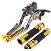 Generic Freni a Tamburo per Moto Accessori per Moto Leve Freno e Frizione estensibili Terminali Manubrio per TMAX530 per SX per DX 2017-2019 Leve con Serbatoio robuste