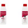 Vitalcare | Emulsione Ossidante 40 Volumi, Ossidante per Capelli Extra Dolce con Cheratina, Ravvivante Colore, Compatibile con Creme Coloranti, 150 ml (Confezione da 2)