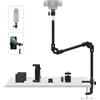 KDD Supporto Flessibile 22 Pollici Per Webcam, Fotocamera, Telefono E Microfono - Vite Da 5/8, Proiettore Da Scrivania A Collo D'oca Per Logitech, Gopro