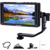 Feelworld F5 5 Pollici On Camera Field Monitor DSLR Small Full HD 1920x1080 IPS Video Peaking Focus Assist con 4K HDMI 8.4V DC Input Output Includono Tilt Arm