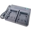 EMOVERY USB Dual Batteria Caricabatterie per Canon BP-828 BP828 BP-827 BP-820 BP-819 BP-809 BP-808 HF XA75 XA70 XA65 XA60 XA25 XA20 VIXIA HF G70 G60 G50 G40 G30 G10, FS10 FS11 FS20 FS21 FS22 FS31 FS40 Camera