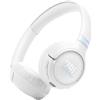 JBL Tune 680NC Cuffie On-Ear Wireless con Bluetooth, Bianco