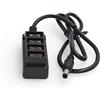 SZRMCC Tilta Gravity G Series DC 5.5x2.5mm a D tap fourway Splitter Power Out Cable per ARRI RED Camera