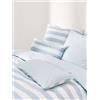 Westwing Collection Copripiumino reversibile in cotone a righe Lorena -