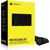 Corsair CAVI PSU TIPO 5 ALTA QUALITÀ GUAINA SINGOLA PRO KIT NERO 24 PIN 6+2 PIN ATX