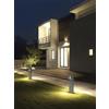 TEKHOME Lampada da Giardino LED 12W IP65 in Alluminio, Paletto da Esterno per Vialetti e Cortili, Luce Bianco Caldo/Naturale/Freddo - ES60 (GRIGIO 4000K)