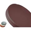 Generic Impermeabili Cuscini Rotondi per sedie da Esterno/Interno, Diametro 25/30/35/40/45/50/55/60cm,Antiscivolo,Cuscino Rotondo Sedia per Pranzo, Sgabello,Giardino, Ufficio lavabili(U10,35X35x5CM)