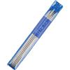 Coopay Set di 5 Ferri da Maglia da 3,5 mm, Lunghezza 20 cm, Ferri da Maglia in Acciaio Inox per Calzini, Sciarpe, Berretti, Animali Domestici, Maglioni, Ferri da Maglia per Calzini da 3,5 mm