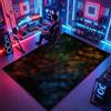 Atemrdsye Tappeto con Controller di Gioco, Tappeto da Gaming Antiscivolo per Gamer E Adolescenti 130 x 180 cm per Camera da Letto, Soggiorno, O Stanza dei Giochi Gomma Tappetino per Sedia da Gaming