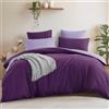 Aisbo Copripiumino 240x260 reversibile viola