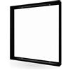 Ledvion - Pannello LED Montaggio 60x60 CM, Nero, Telaio Leggero in Alluminio, Apparecchio da Montaggio, Garanzia di 5 Anni