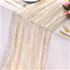 Elektheim Runner da tavolo, 70 cm x 4 m, lucido, lamina dorata, per matrimoni, compleanni, feste, carnevale, battesimo, comunione, Natale, nozze dorate, chiffon oro
